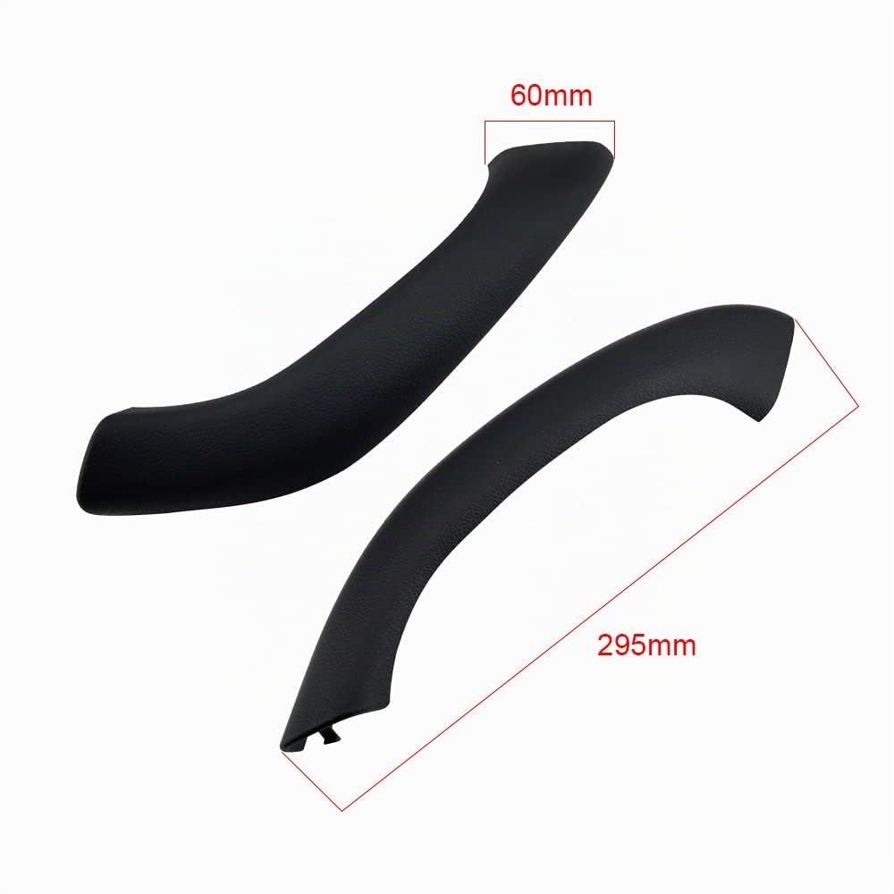 Coprisedilino per porta, 2 pezzi, sostituto migliorato per B-MW X1 X2 F48 F49 F39 2016 2017 2018 2019 2020 - Nero