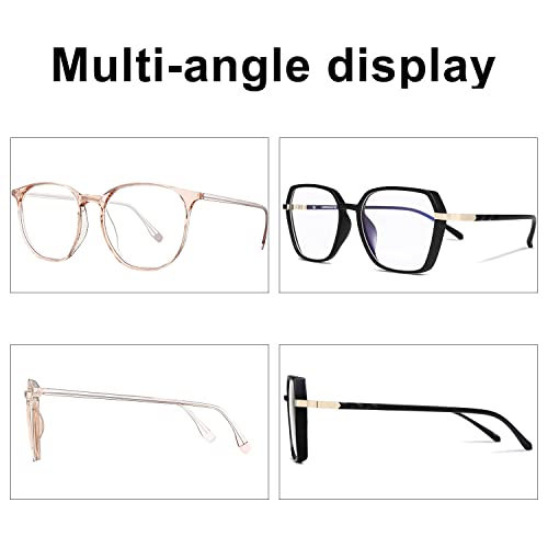 Image of ROCKNIGHT blue light glasses for men anti eyestrain headache,2 pack for computer gaiming tv and phones
