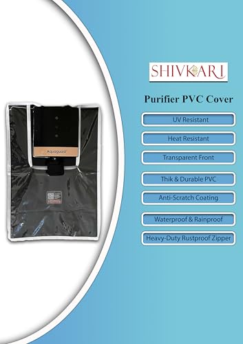 Image of Body Protective Cover Compatible with Eureka Forbes Aquaguard Neo WS RO+UV - Dustproof, Transparent, Scratch Resistant, Needle-Crafted Design, Fits Wall-Mounted & Table-Top Models