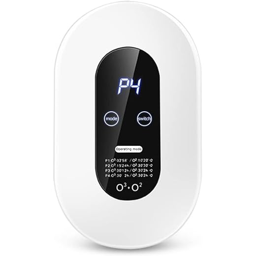 Wowobjects Air Purifier Household Small Negative Ion 360 Deo