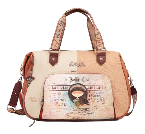 Anekke Damen 36608-419 Mehrfarbig 45 x 33 x 22 Reisetasche, bunt