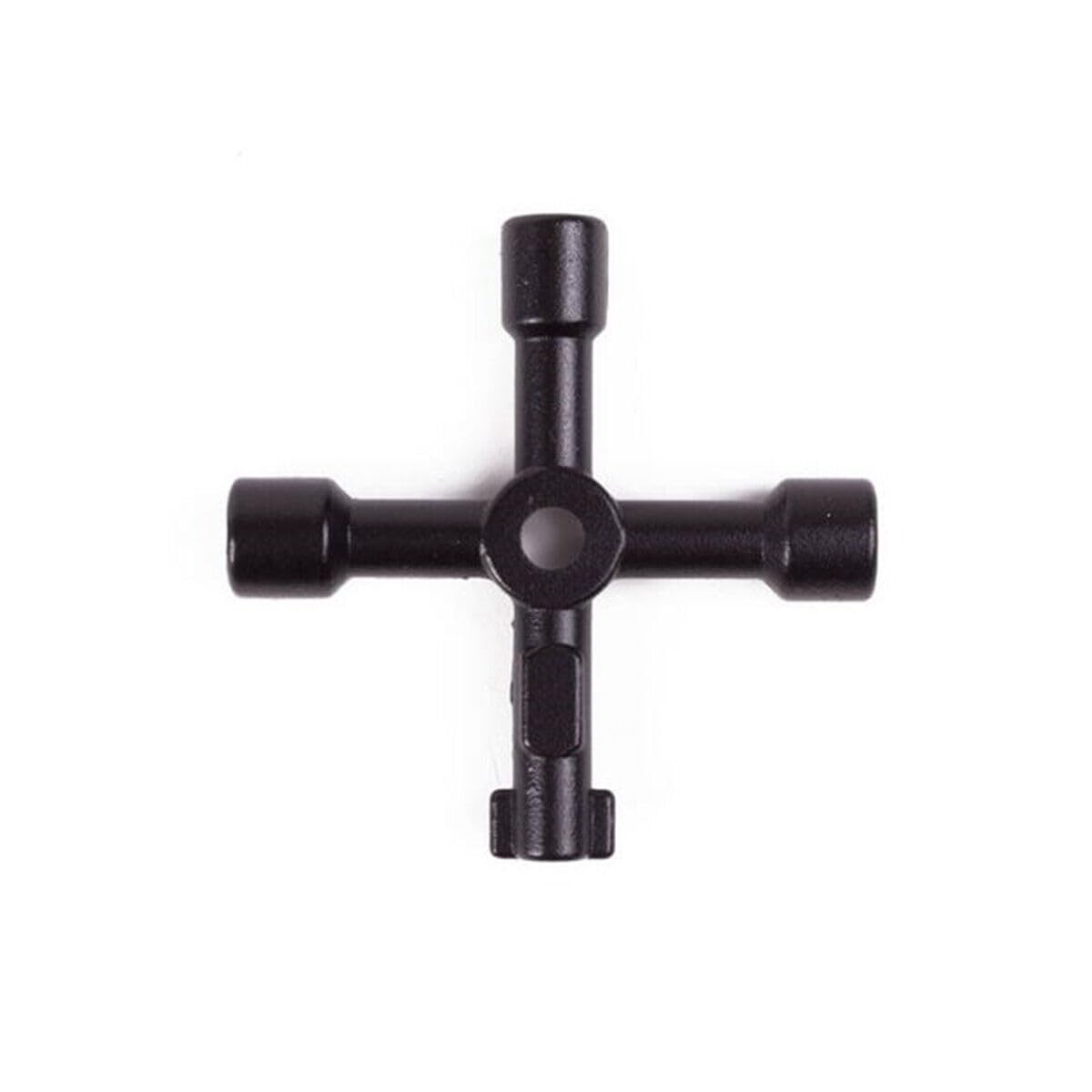 paymali Universal Key Square Triangular Control Cabinet Key Cross Key 4 Way Multifunctional Utilities Key - Image 2