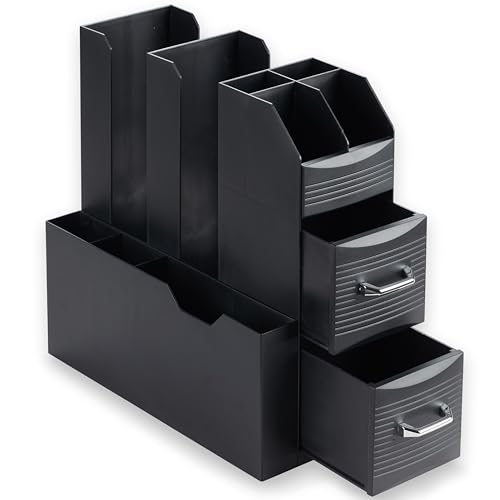 Tavolino Supporto Per Macchina Da Caffè Con Cassetto Porta Capsule MCW-L98 Polistirene Antiurto 7x31x34cm Nero - 11