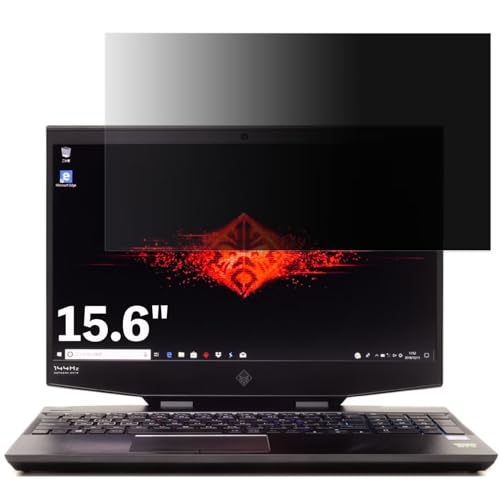 HP OMEN by HP 15-dh0000 シリーズ 15.6インチ 16:9 対応 覗き見防止フィルム プライバシーフィルター ブルーライトカット 反射防止 PC パソコン モニター のぞき見防止 画面保護 保護シート 着脱簡単 両面使用