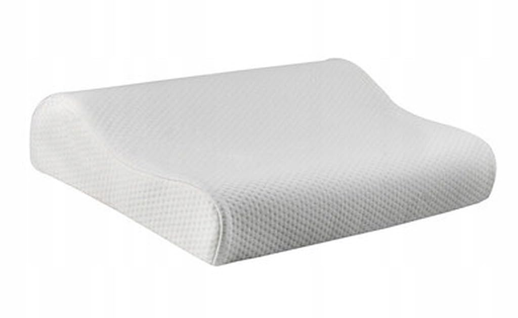 MARPUR Almohada cervical ortopédica, relleno: espuma dureza H3 en blanco, funda lavable, hipoalergénica, antironquidos, tamaño 60 x 35 x 12/7 o 50 x 35 x 12/7