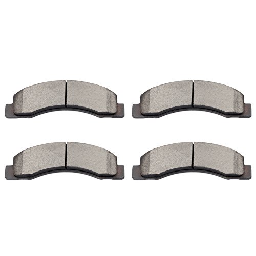 Image of 4pcs Front Brake Pads, ECCPP Brake Pads Kits For Ford For F-250 2000-2004 | Ceramic Brake Pads For Ford Excursion 2000 2001 2002 2003 2004 2005,For F-350 Super Duty 2000-2004 ATD824C,D824-7625