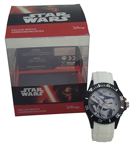 Desconocido Imagine8 1744 – Reloj Deluxe Star Wars, Color Blanco