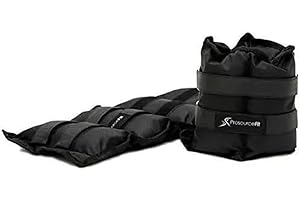ProsourceFit Adjustable 5 lb Ankle Weights for Men