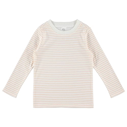 Cudlie 5-Pack Infant/Toddler Girl Long Sleeve Shirt - Basic Baby Tees, Blouses, Tops - Solid Print & Ruffled Tshirts3