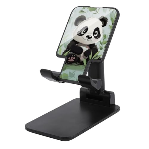 Support de téléphone portable pliable Panda réglable et inclinable pour bureau