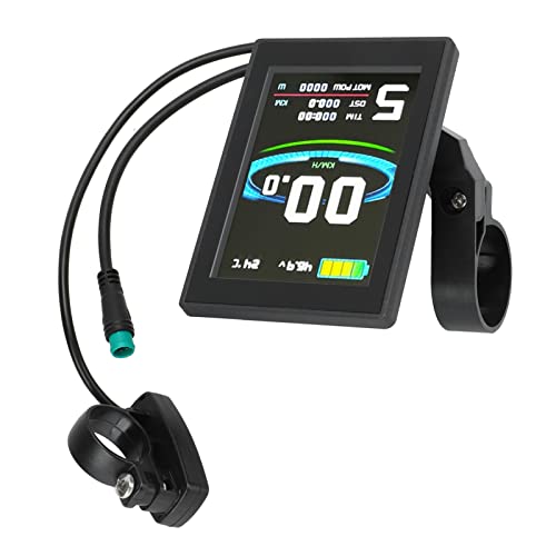 VBESTLIFE LCD Display Meter,Electric Color Screen Panel Modification Display Panel Kit with USB Interface Connector