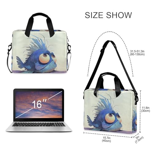 Maletín portatil con diseño de cobaya 15.6'' miniatura 5