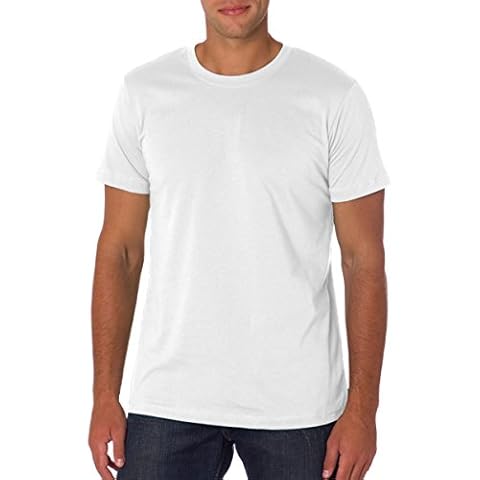 Bella + Canvas Unisex Jersey Short Sleeve Tee White Medium Cover