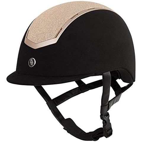 Casco de equitación BR Sigma con purpurina VG1 Cover