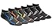 Saucony Men's Multi-Pack Performance Comfort Fit No-Show Socks, Gray 6, Large (Shoe: 8-12)