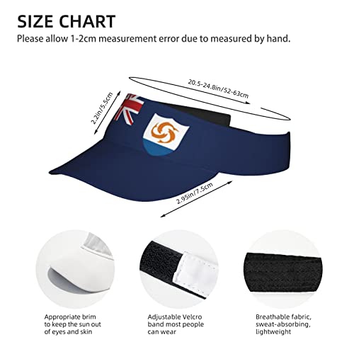 Image of Cute Funny Flag Hat Women Men Adjustable Flag Sport Sun Visor Hat Summer Fashion Sun Cap Beach Flag Hat