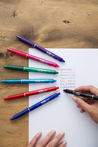 Pilot Frixion Clicker Retractable Erasable Rollerball 0.7 mm Tip - Blue, Single Pen - image 4