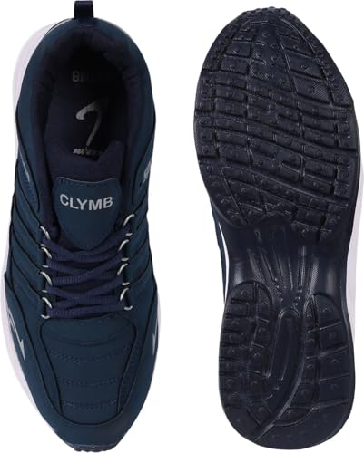 Image of CLYMB Cosco Sports Shoe with Synthetic Upper Lightweight Comfortable Mid Top Running Shoes for Men's & Boy's