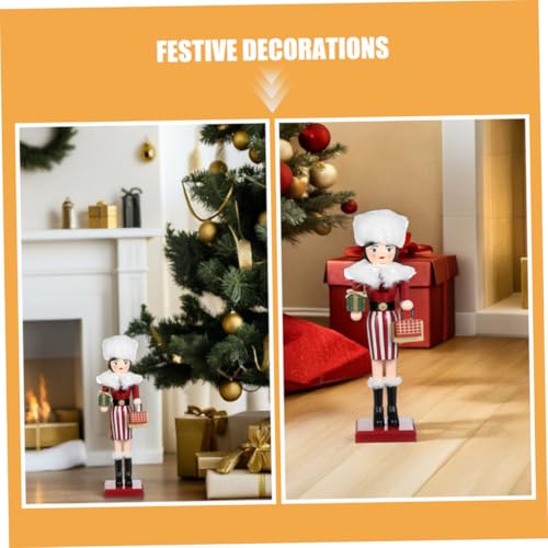 Casse-Noisette en Bois Cadeau Idéal pour Présent Centre de Table - 8