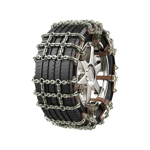 滑り止め車ホイールタイヤチェーン 重金属スチール 緊急雪氷泥砂幅205-255mm ?(165 TO 195)
