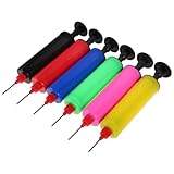 Conçue pour durer : des matériaux de qualité garantissent la robustesse de votre pompe à ballons manuelle et de votre pompe à ballons portable, ce qui en fait un accessoire indispensable pour vos besoins en ballons et équipements sportifs