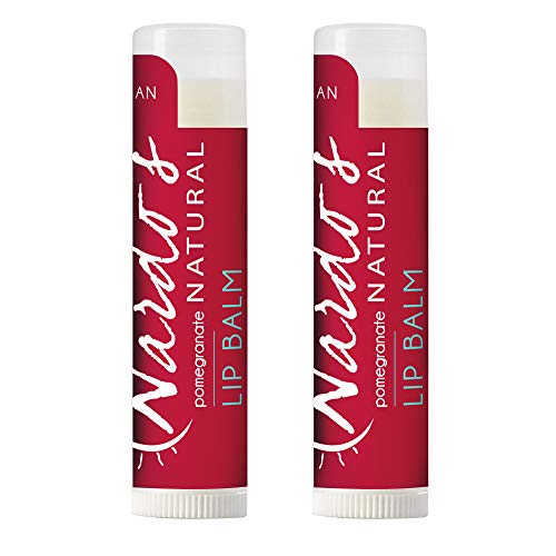 Organic Lip Balm by Nardo's Natural | 2 Pack Pomegranate (no SPF)
