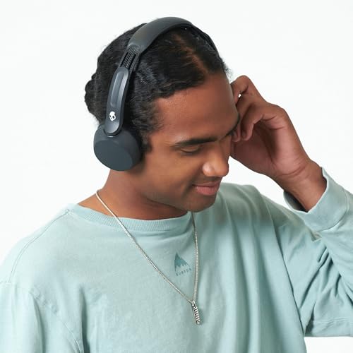Image of Skullcandy Icon 180 Wireless On-Ear Bluetooth Headphones, Up to 50 Hours Battery, Lightweight and Travel Ready, Secure Fit, Sweat and Water Resistant, Microphone iPhone Android - True Black