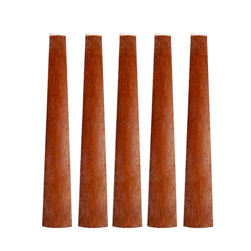 Preisvergleich Produktbild perfk 5 x Akustische Folk Gitarre Redwood Griffbrett Griffbrett DIY Ersatzteile