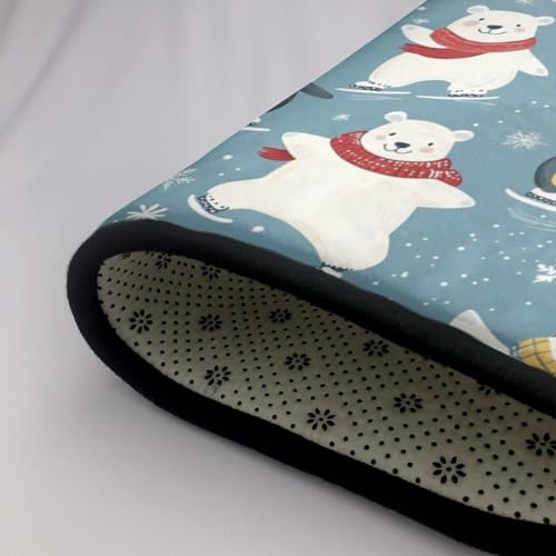 Tapis d'intérieur lavable anti-glisse contre les taches du salon