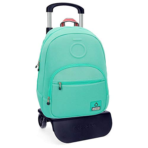 Enso Basic  Mochila Escolar  46 cm  22.1 Litros  Turquesa