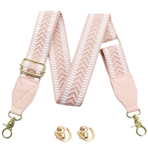 Image of LEMEDE Purse Strap Replacement Crossbody 1.5 inch Wide Shoulder Strap Adjustable Straps Handbag Strap Replacement Belts
