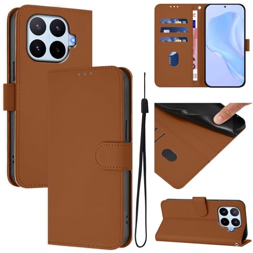 �X�}�z�P�[�X �Ή��@�� for Xiaomi 17T �X�}�z�P�[�X�y�J�[�h�z���_�[�E�E�H���b�g�E�}�O�l�b�g�o�b�N���E�t���b�v�E�X�^���h�@�\�t���zBrown