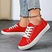 Imagen de 2026 Zapatos casuales para mujer Zapatos de moda unisex con cordones Lona Cómodos Planos Transpirables Zapatos de Diario para Mujer Hombre