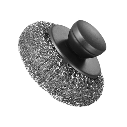 Estropajo de lana de acero inoxidable, estropajo de acero inoxidable, almohadillas de limpieza de acero inoxidable, cepillo para lavavajillas, estropajo portátil de metal para ollas de hierro