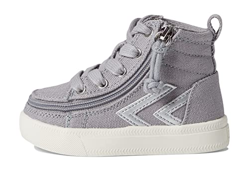 BILLY Footwear CS Sneaker High (Toddler) Grey Silver/White 7 Toddler M4