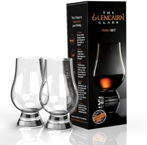 GLENCAIRN Whiskey Glass, Gift Set of 2 in Twin Carton