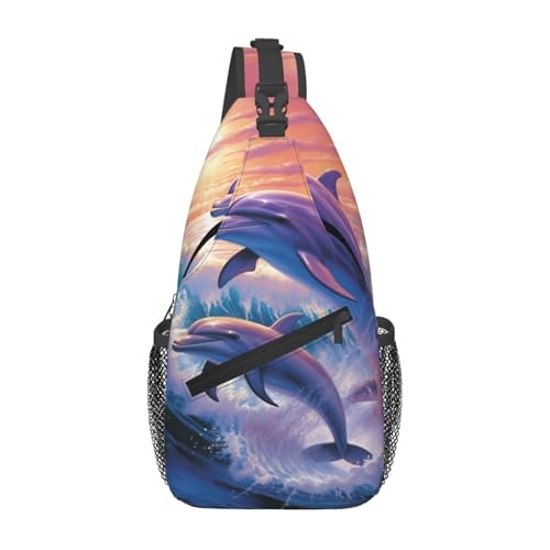 Bolso cruzado para pecho tipo bandolera negro miniatura 1