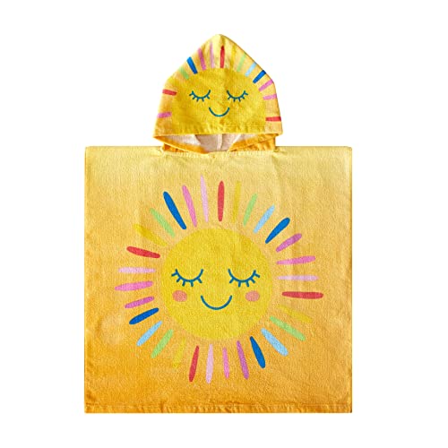 Beach House Sun Hooded Beach and Bath Towel Poncho for...