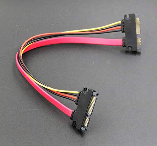 Cable SATA7 + 15p Public to Public para Disco Duro