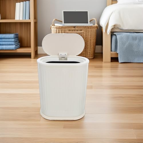 Poubelle à pression design moderne INOOMP en plastique robuste étanche