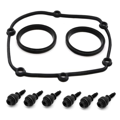 Image of Timing Chain Cover Gasket & Bolts Fit for VW Golf Beetle Passat Tiguan Scirocco Arteon Jetta Sharan Touran Touareg,for Audi A1 A3 A4 A5 A6 A7 A8 Q3 Q5 Q7 TT 1.8T /2.0T 2011-2021