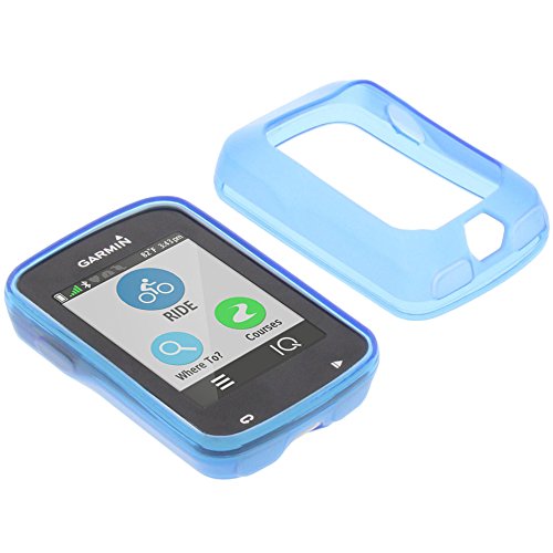foto-kontor Cover protettiva compatibile con Garmin Edge 820 in TPU blu/azzurro