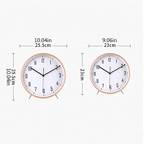 Reloj de escritorio grande OwKay estilo péndulo simple para decoración de salón y hogar HL 2