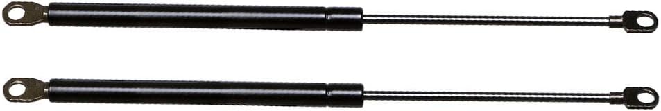 6923 Qty(2) Universal Lift Supports Shocks Struts Arms Prop Rod Damper Gas Springs Extended Length 15" Compressed Length 9.4" 30 Lbs / 133N for Tonneau Cover, Camper Shell, Cabinet, Tool Box