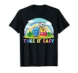 Take It Easy Like A Escargot Petit Animal Escargot T-Shirt