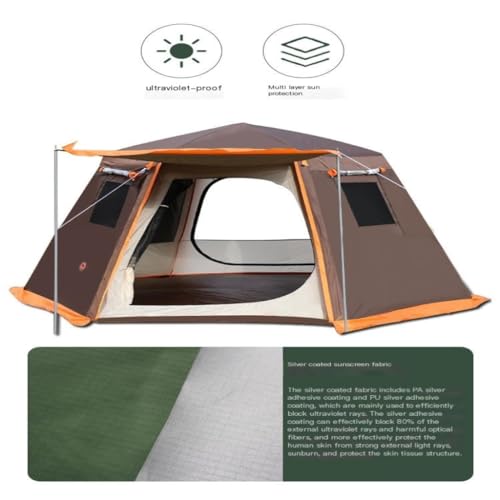 Carpa de campamento doble capa con estructura aluminio miniatura 6