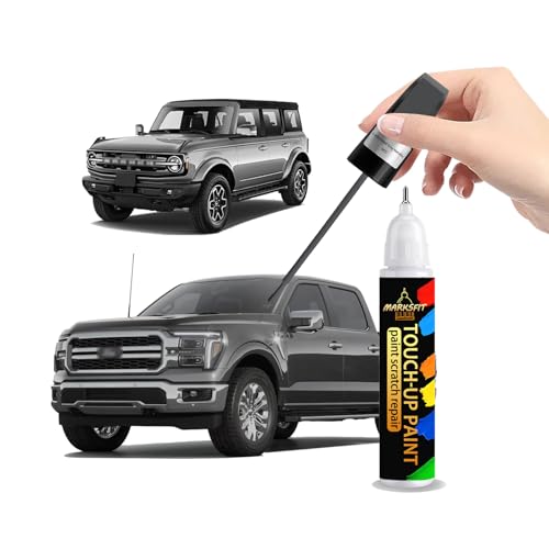 Carbonized Gray Metallic(M7) Touch Up Paint For Ford Exact Match-Chips and Nicks 2 in 1 Car Paint Pen Scratch Rapair for Explorer/Ranger/Escape/Edge/F-150/Mustang/Transit