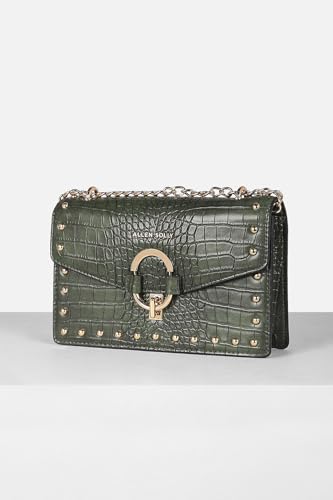 Image of Allen Solly Women's Mini Crossbody Sling Bag | PU Leather | Soft Touch | Detachable Sling | College & Daily Carry