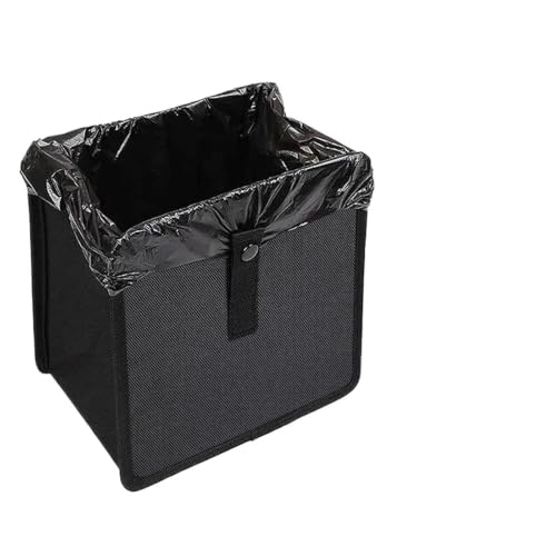 Bolsa almacenamiento colgante e impermeable para coche con caja de basura universal plegable