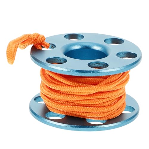 ibasenice Compact Dark Finger Reel for Scuba Diving Portable Line Spool for Position Marking Essential Tool for Underwater Adventures Diving Accessory